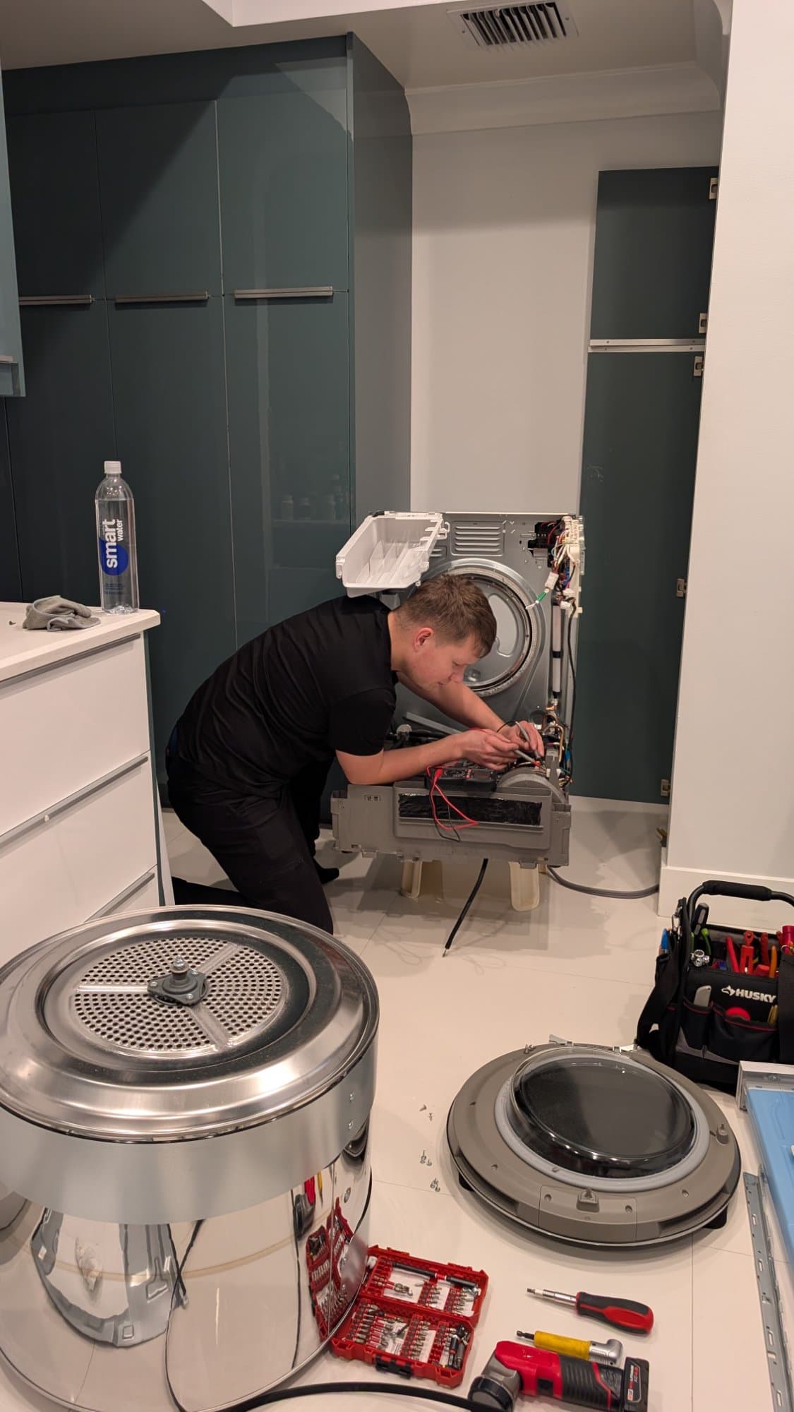 LG dryer repair with heatpump in Los Angeles