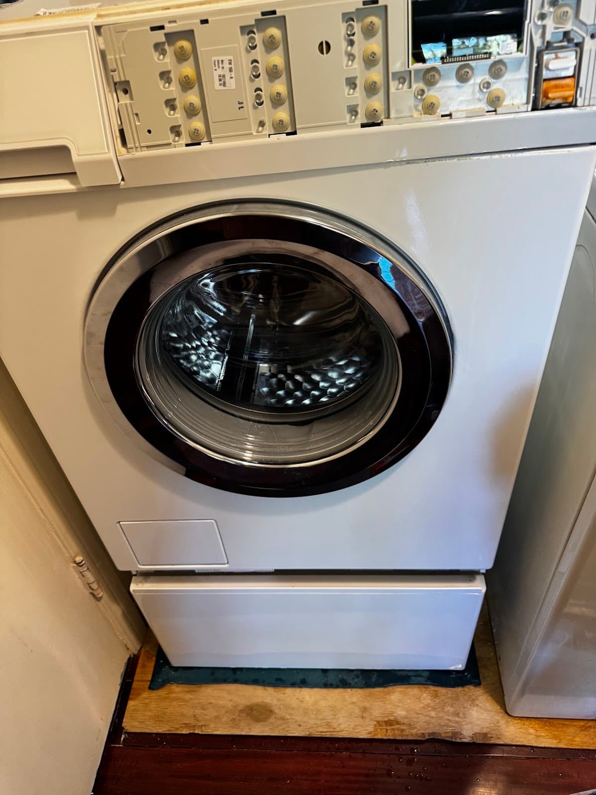 Miele Touchtronic W3048 washer after successful repair